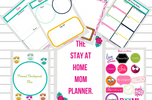 stay at home mom planner