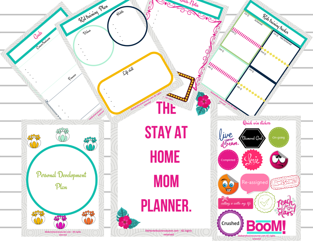 stay at home mom planner